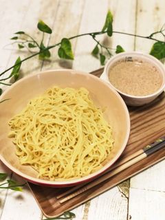 鍋の胡麻だれで冷やし中華-レシピのメイン写真