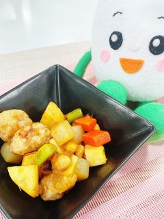 給食の定番!豚肉と大豆の揚げ煮-レシピのメイン写真