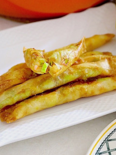 そら豆とえびのスティック春巻き-レシピのメイン写真