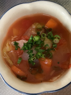 野菜たっぷりトマトスープ-レシピのメイン写真