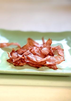 カリカリベーコンでなくカリカリハム-レシピのメイン写真