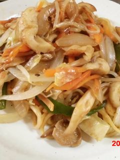 野菜たっぷり大盛焼きそば-レシピのメイン写真