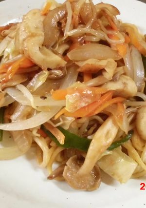 野菜たっぷり大盛焼きそば-レシピのメイン写真