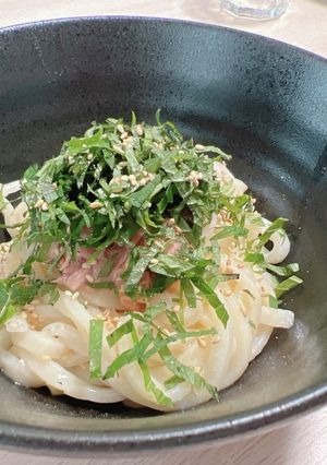 ツナと大葉のさっぱりうどん-レシピのメイン写真
