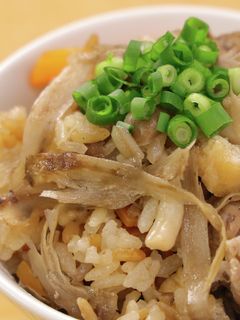 ごぼうときのこの具沢山炊き込みご飯-レシピのメイン写真