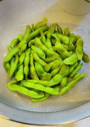 簡単！フライパンで枝豆蒸し焼き！-レシピのメイン写真