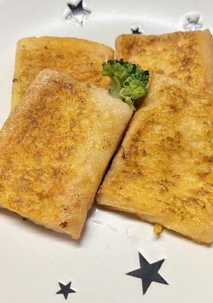 離乳食9-11＊トマトフレンチトースト-レシピのメイン写真