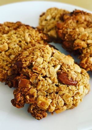 オートミールとナッツのザクザククッキー-レシピのメイン写真
