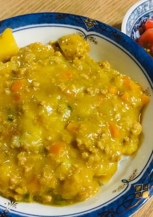 子ども喜ぶ☆バナナ風味の甘口カレー-レシピのメイン写真