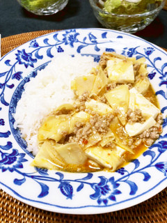 たけのこの姫皮入り麻婆豆腐-レシピのメイン写真