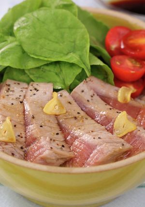 まぐろのレアステーキ丼-レシピのメイン写真