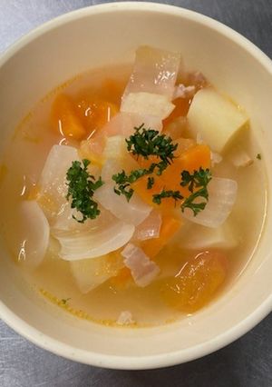 給食のミネストローネ-レシピのメイン写真