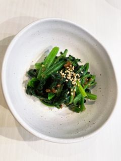 醤油麹でほうれん草の胡麻和え-レシピのメイン写真