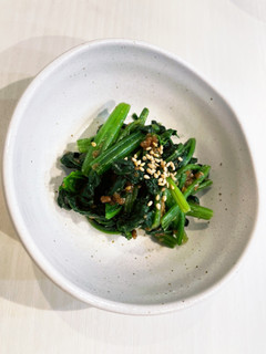 醤油麹でほうれん草の胡麻和え-レシピのメイン写真