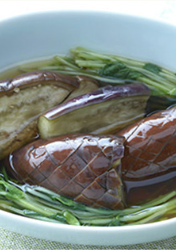 豆苗となすの煮浸し-レシピのメイン写真
