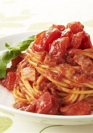フレッシュトマトソースのパスタ-レシピのメイン写真