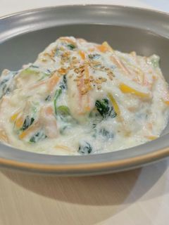 玉ねぎ麹で洋風白和え-レシピのメイン写真