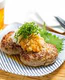 父の日に！ヘルシーな和風おろしハンバーグ