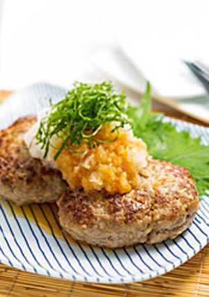 父の日に！ヘルシーな和風おろしハンバーグ-レシピのメイン写真