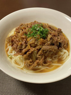 肉うどん-レシピのメイン写真