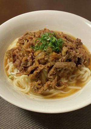 肉うどん-レシピのメイン写真
