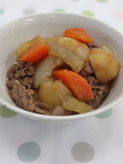 取分離乳食【肉じゃが】基本-レシピのメイン写真