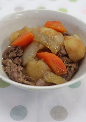 取分離乳食【肉じゃが】基本-レシピのメイン写真