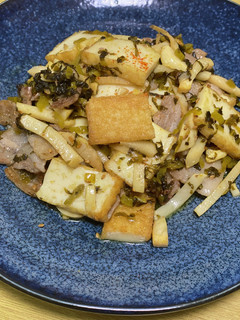 豚肉とタケノコの高菜炒め-レシピのメイン写真