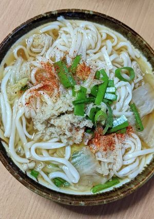 白菜えのき餡掛け風うどん259kcal-レシピのメイン写真