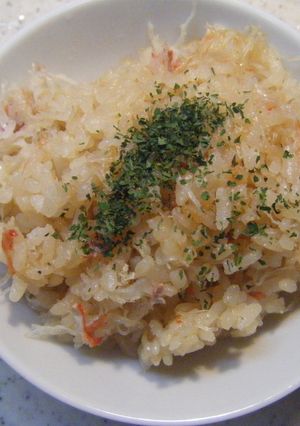 めちゃ美味しい　カニ釜飯-レシピのメイン写真