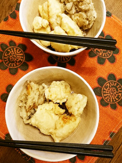 とり天・舞茸塩天丼-レシピのメイン写真