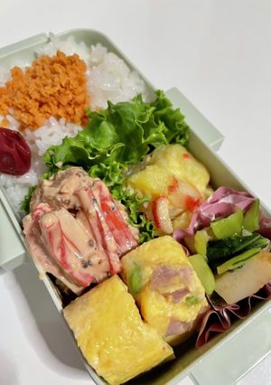 唐揚げリメイク弁当-レシピのメイン写真