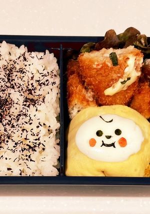 キャラ弁★bt21★チミー弁当-レシピのメイン写真