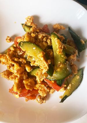 残り野菜と卵のオイスター炒め-レシピのメイン写真