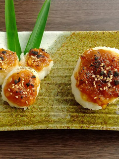 おやつにいいね♪五平餅風おにぎり-レシピのメイン写真