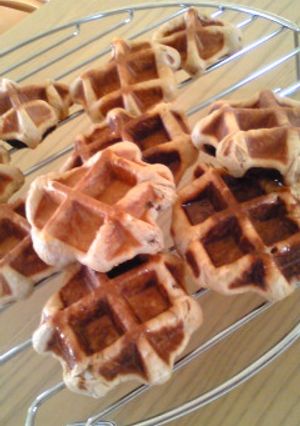 ベルギーワッフル☆カフェモカ-レシピのメイン写真