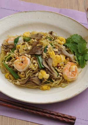 雪国まいたけのタイ風焼きそば-レシピのメイン写真