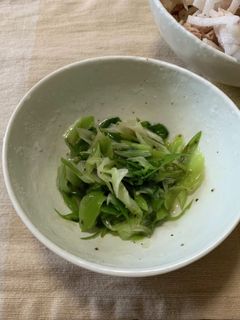 長ネギのナムル-レシピのメイン写真