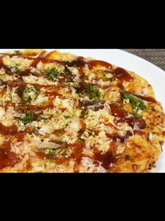 オートミール 簡単お好み焼き風-レシピのメイン写真