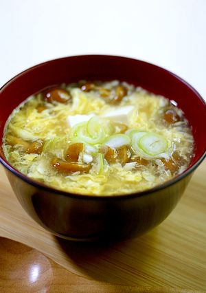 とろ〜りなめこの酸辣湯-レシピのメイン写真