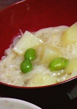 あんかけにゅうめん-レシピのメイン写真