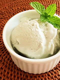 糖質オフ☆レモングラスのアイスクリーム♪-レシピのメイン写真