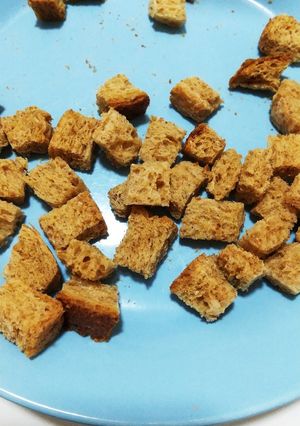 冷凍食パンで簡単クルトン-レシピのメイン写真