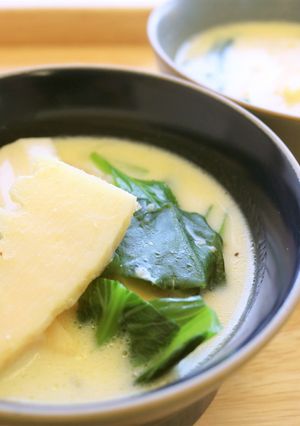 竹の子の豆乳スープ-レシピのメイン写真