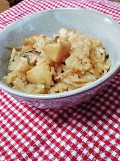 帆立の炊き込みご飯-レシピのメイン写真