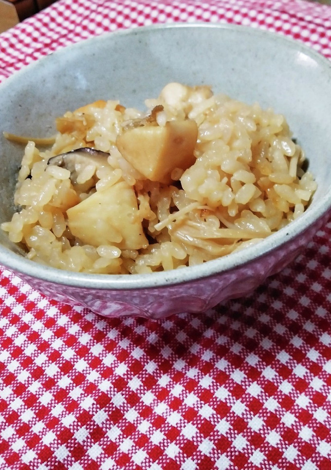 帆立の炊き込みご飯-レシピのメイン写真