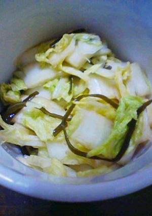 簡単♪白菜漬け-レシピのメイン写真