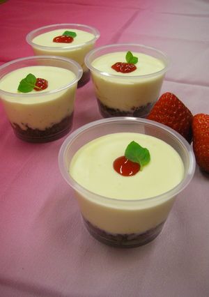 *ふわとろレアチーズケーキ*-レシピのメイン写真