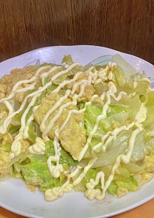 レタスの卵炒りつけ-レシピのメイン写真