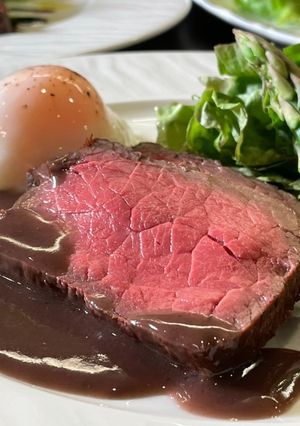 失敗しない!!炊飯器で簡単ローストビーフ-レシピのメイン写真